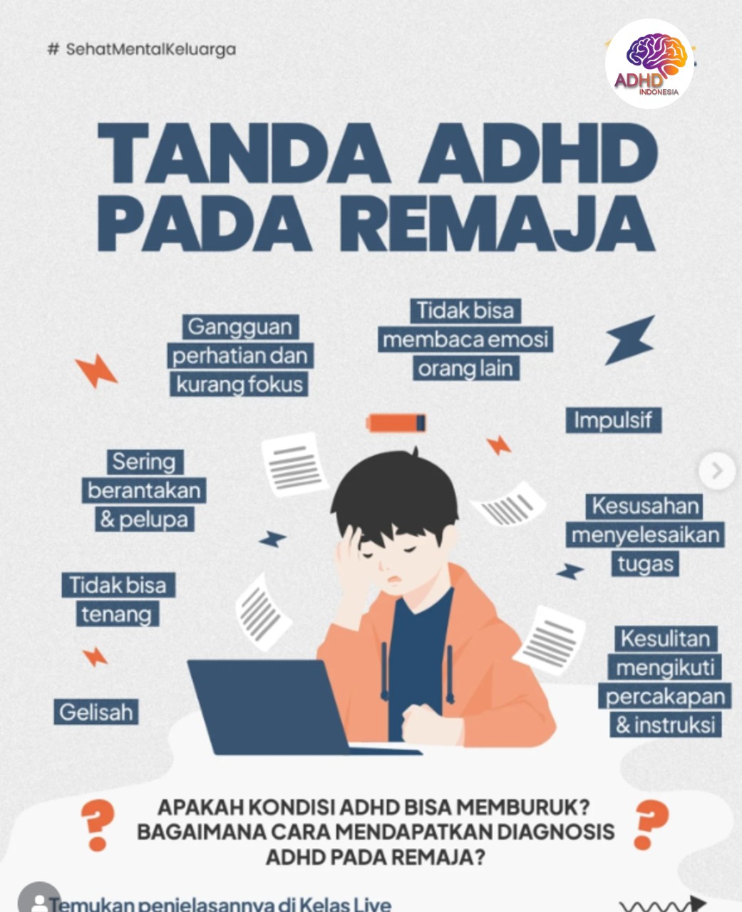 Screening ADHD Non-Diagnostik: Edukasi Awal bagi Orang Tua di Kabupaten Timor Tengah Selatan